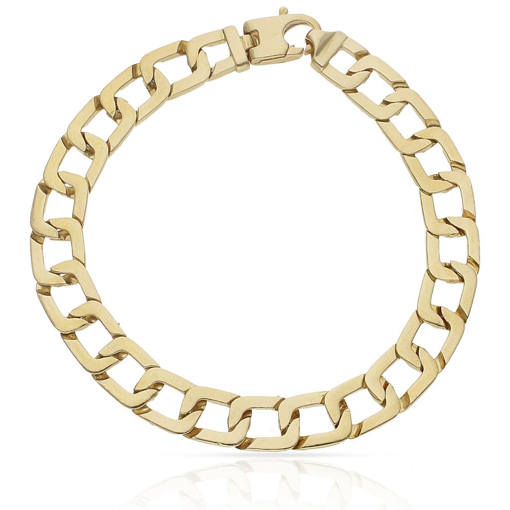 Pulsera oro 18 kt fundida