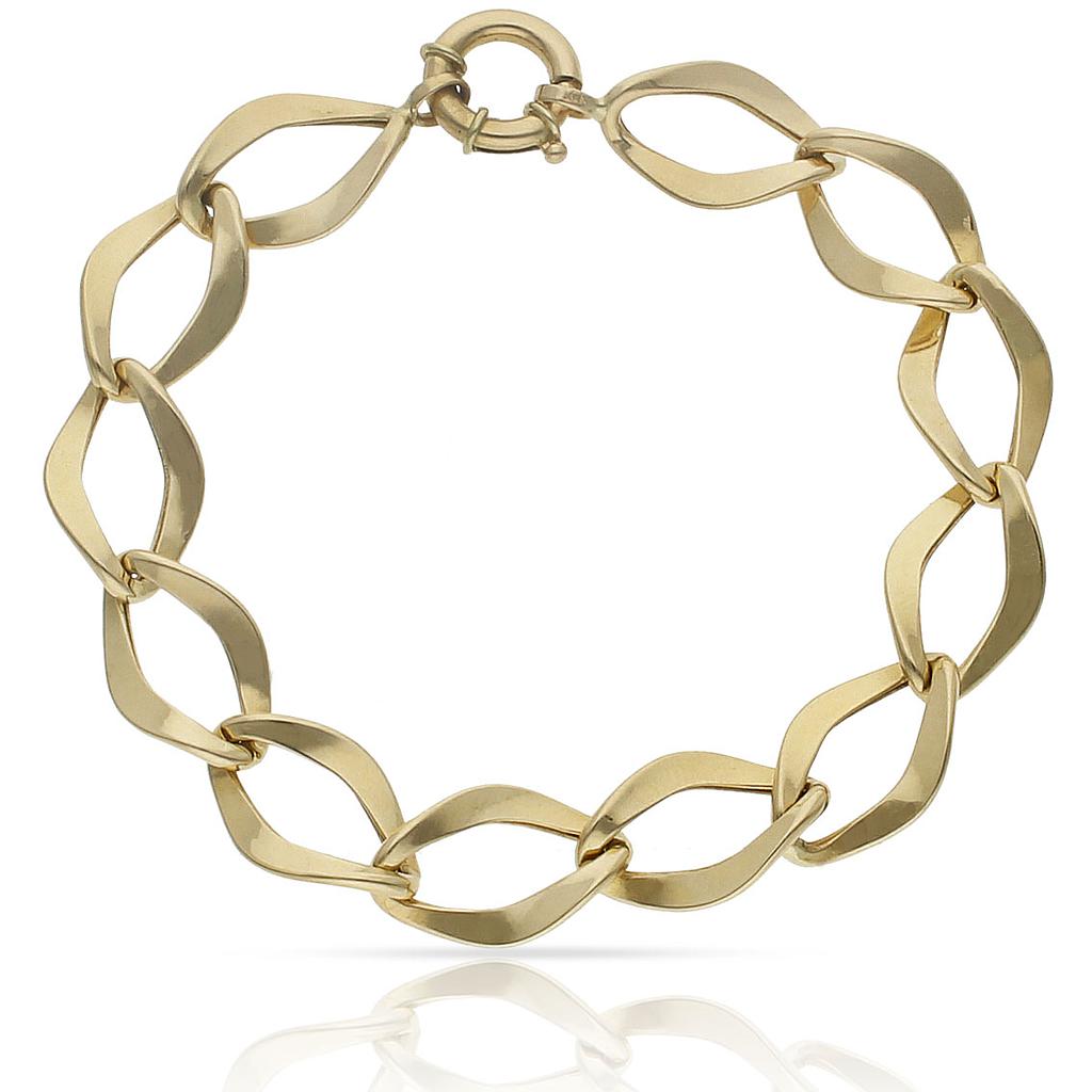 PULSERA ORO 18KL TROQUELADAS