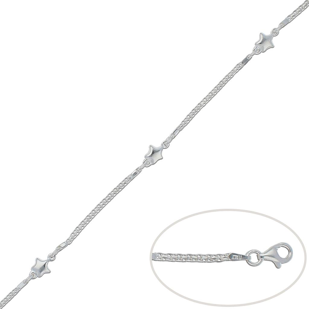 PULSERA PLATA 925MM ESTRELLAS