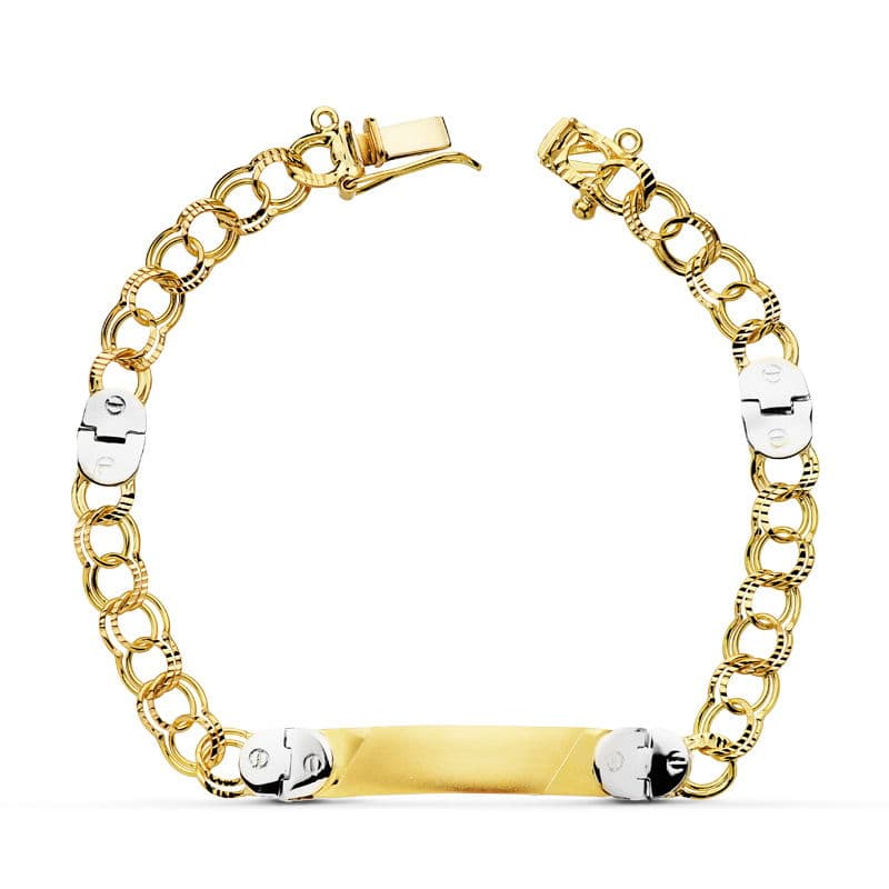 18K ESCLAVA HUNGARA 6.5 MM 20.5 CM