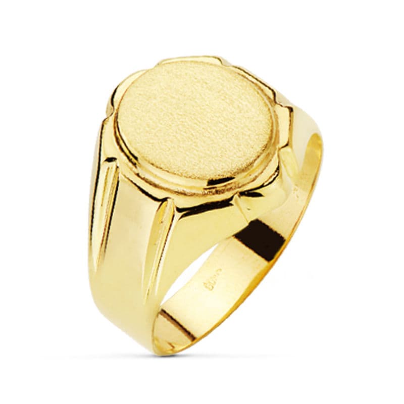 18K SELLO CABALLERO HUECO. 4.25 GR