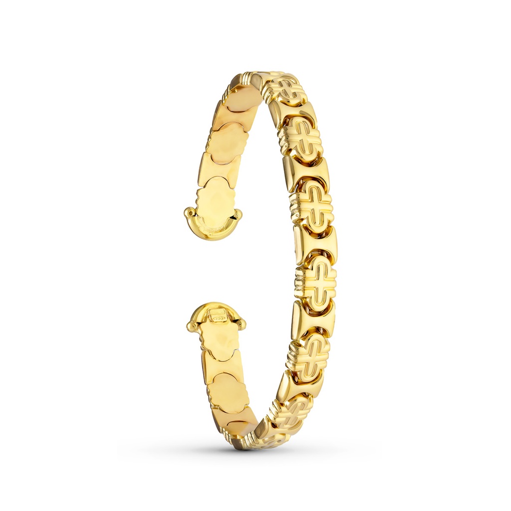 18KT BRAZALETE ORO AMARILLO RIGIDO