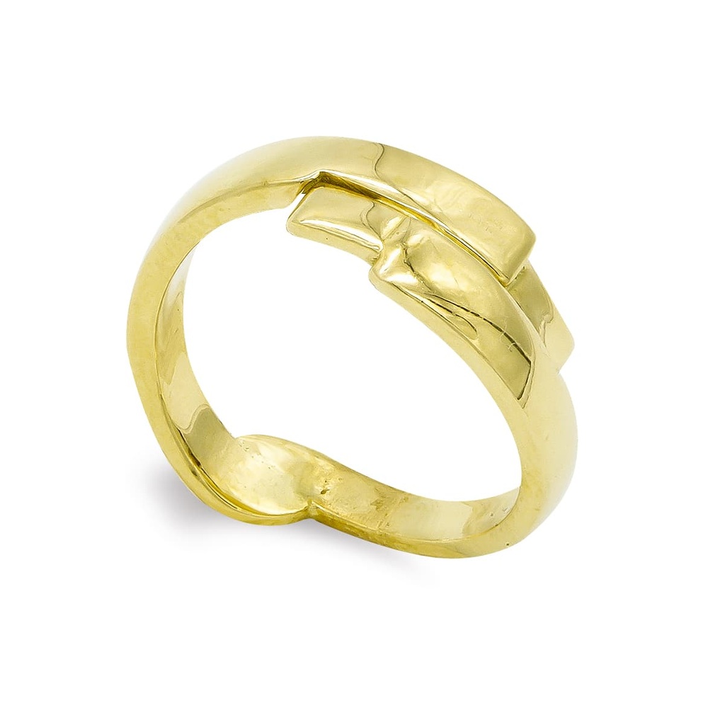 18K SORTIJA ORO AMARILLO TRAMOS