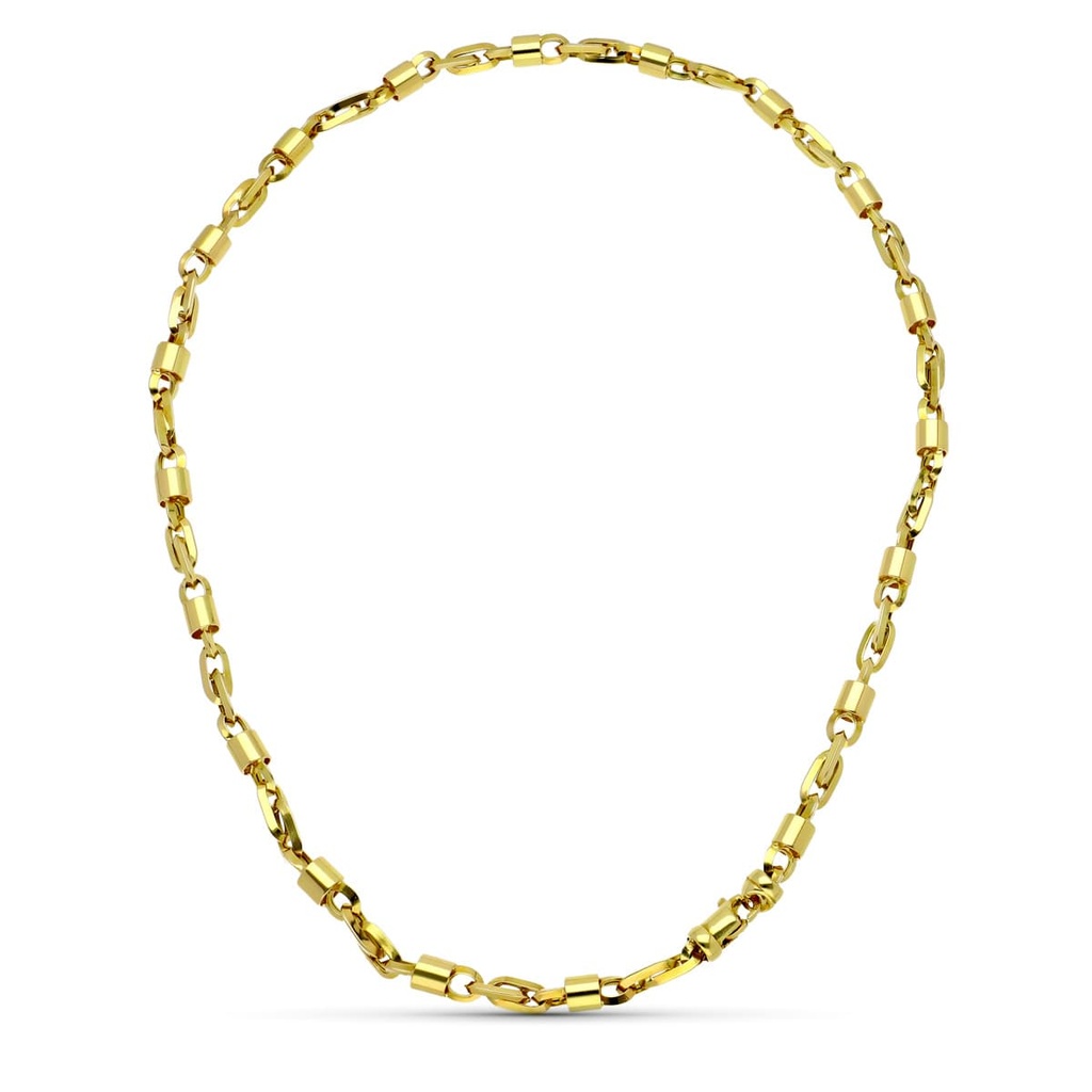 18K GARGANTILLA ORO AMARILLO HUECA