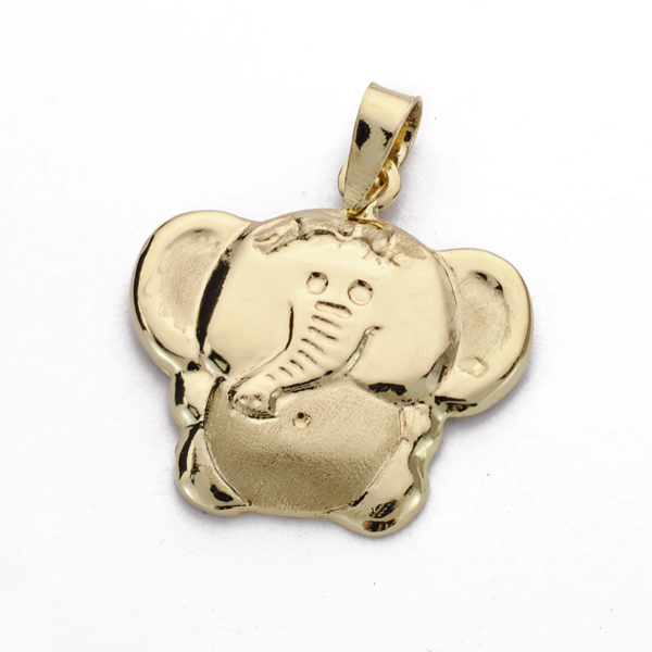 18K COLGANTE ELEFANTE. 19X19 MM