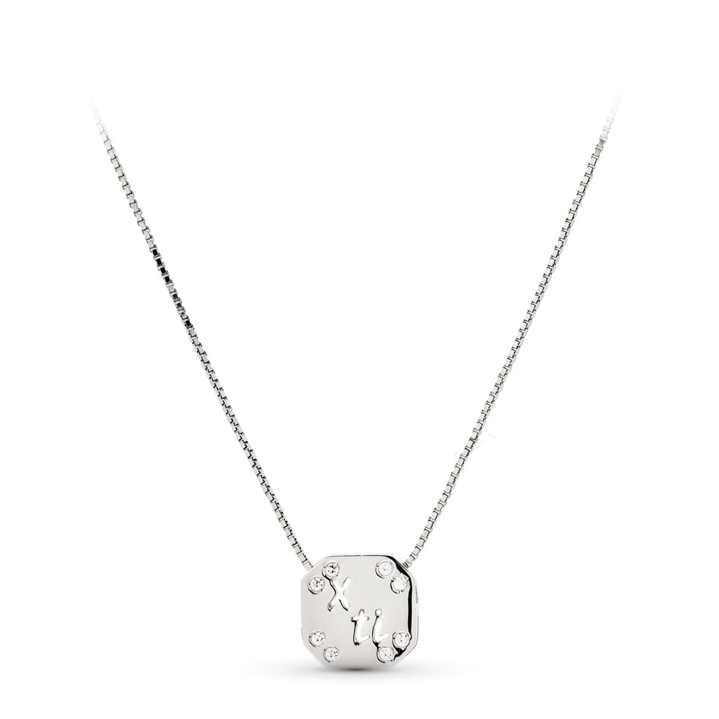 18K COLGANTE ORO AMARILLO AMOR CON CIRCONITAS