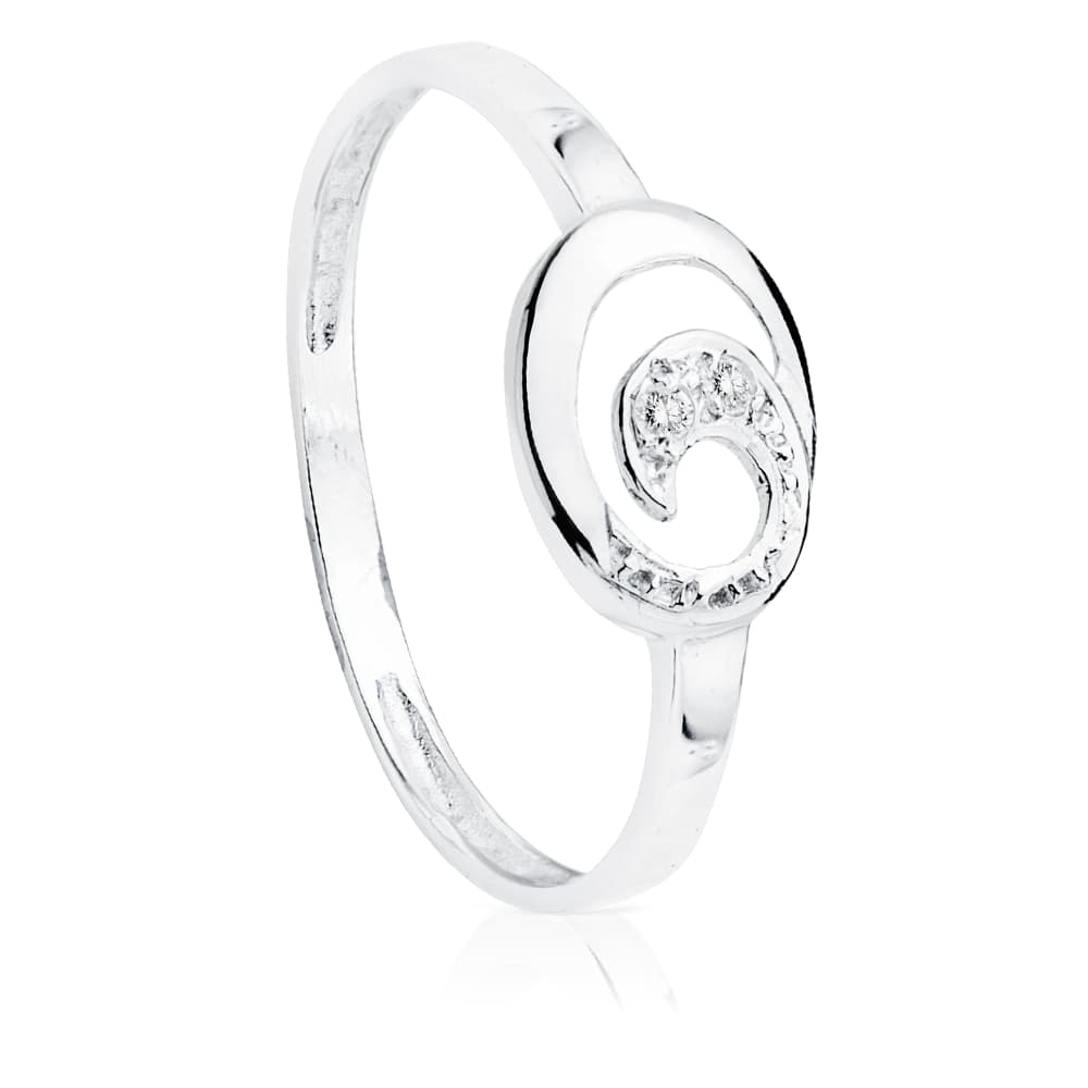 18K SORTIJA ORO BLANCO 2 DIAMANTES TALLA BRILLANTE 0.016  QTS.