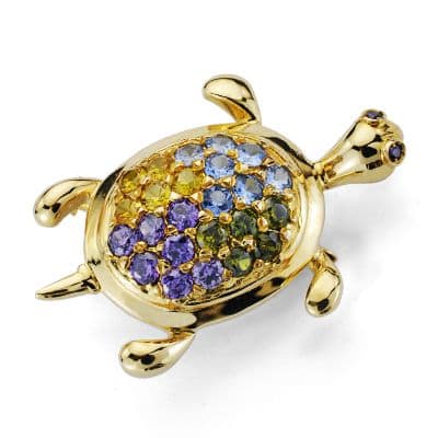 18K ALFILERTORTUGA CIRCONITAS