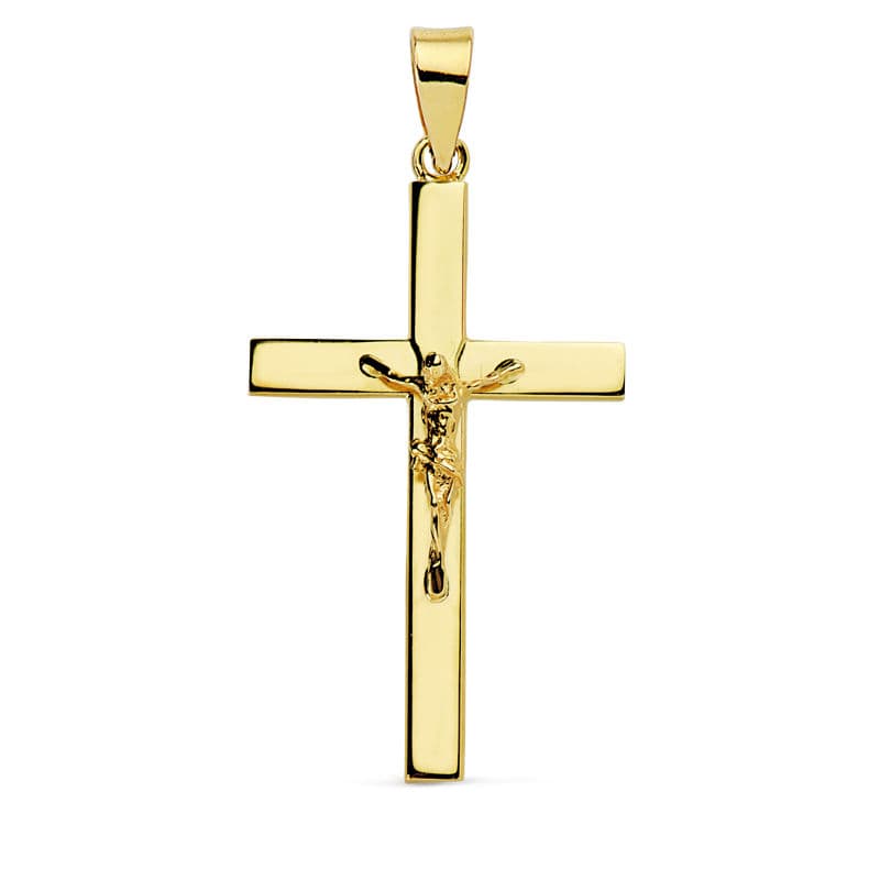 18K CRUZ CON CRISTO 29X18X3 MM
