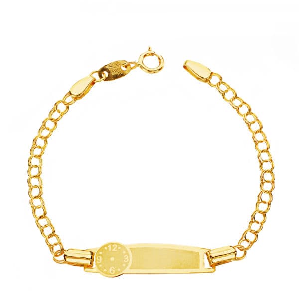 18K ESCLAVA RELOJ 13 CM 1.60 GR