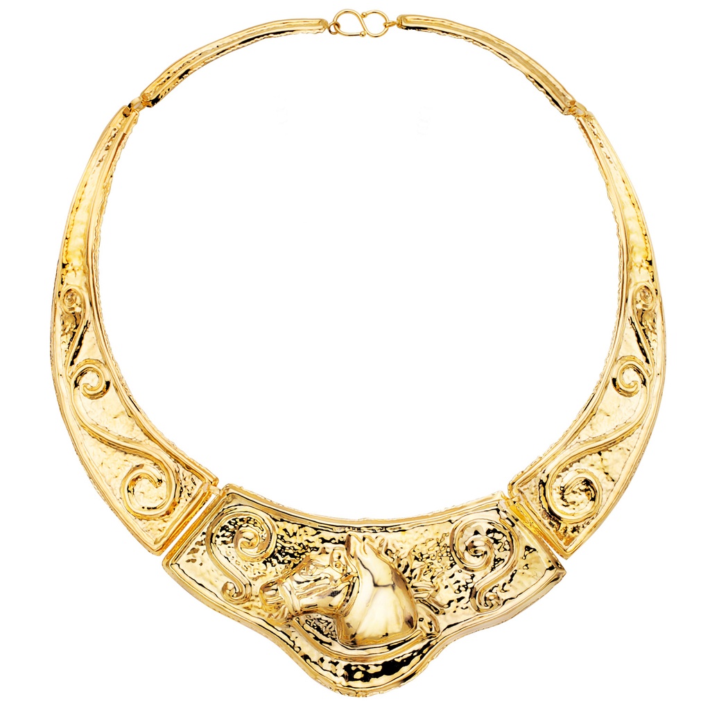 18K GARGANTILLA CABALLO ANCHA 30.70 GR
