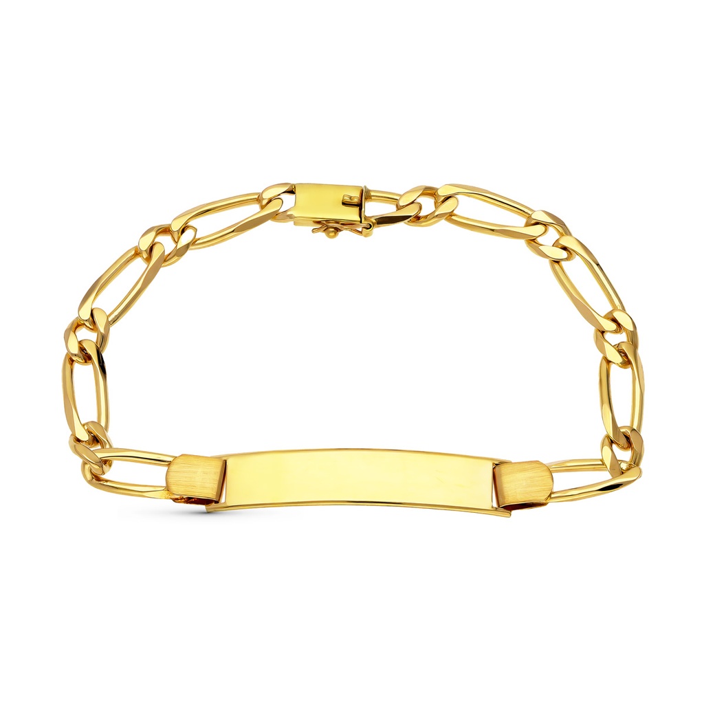 18K ESCLAVA ORO AMARILLO CABALLERO