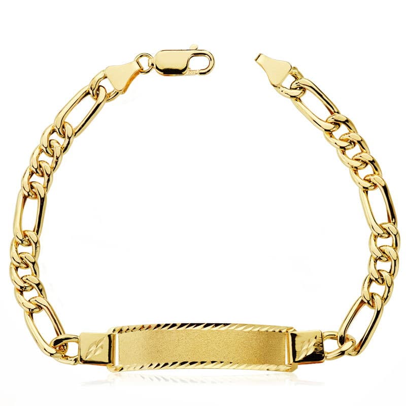 18K ESCLAVA ORO AMARILLO CARTIER HUECA 21.5 CM