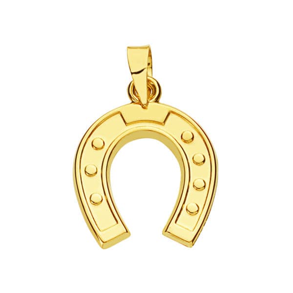 18K COLGANTE HERRADURA 20X15 MM