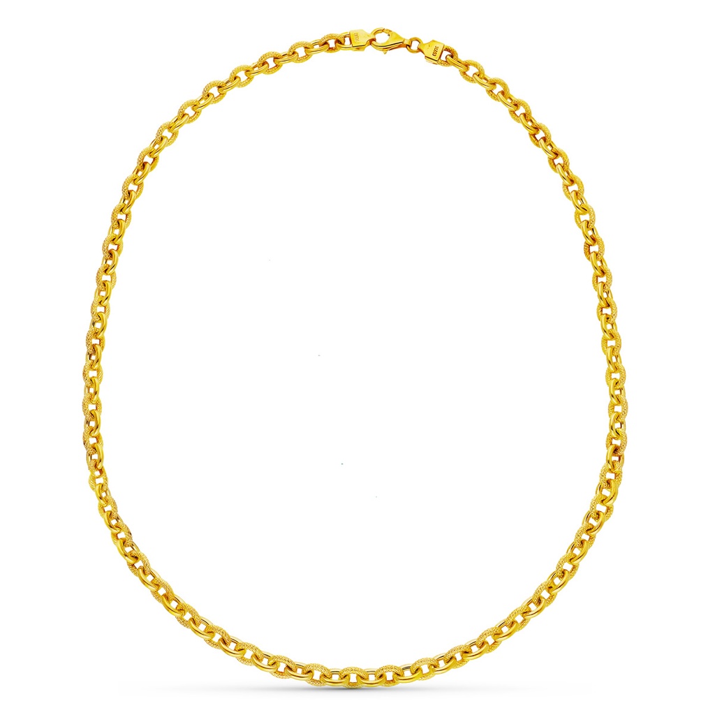 18K COLLAR ORO AMARILLO ROLO 45CM