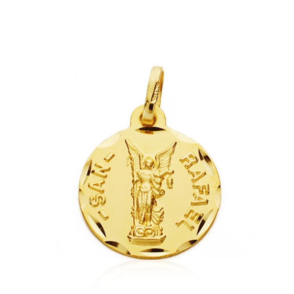 18K MEDALLA SAN RAFAEL 16 MM