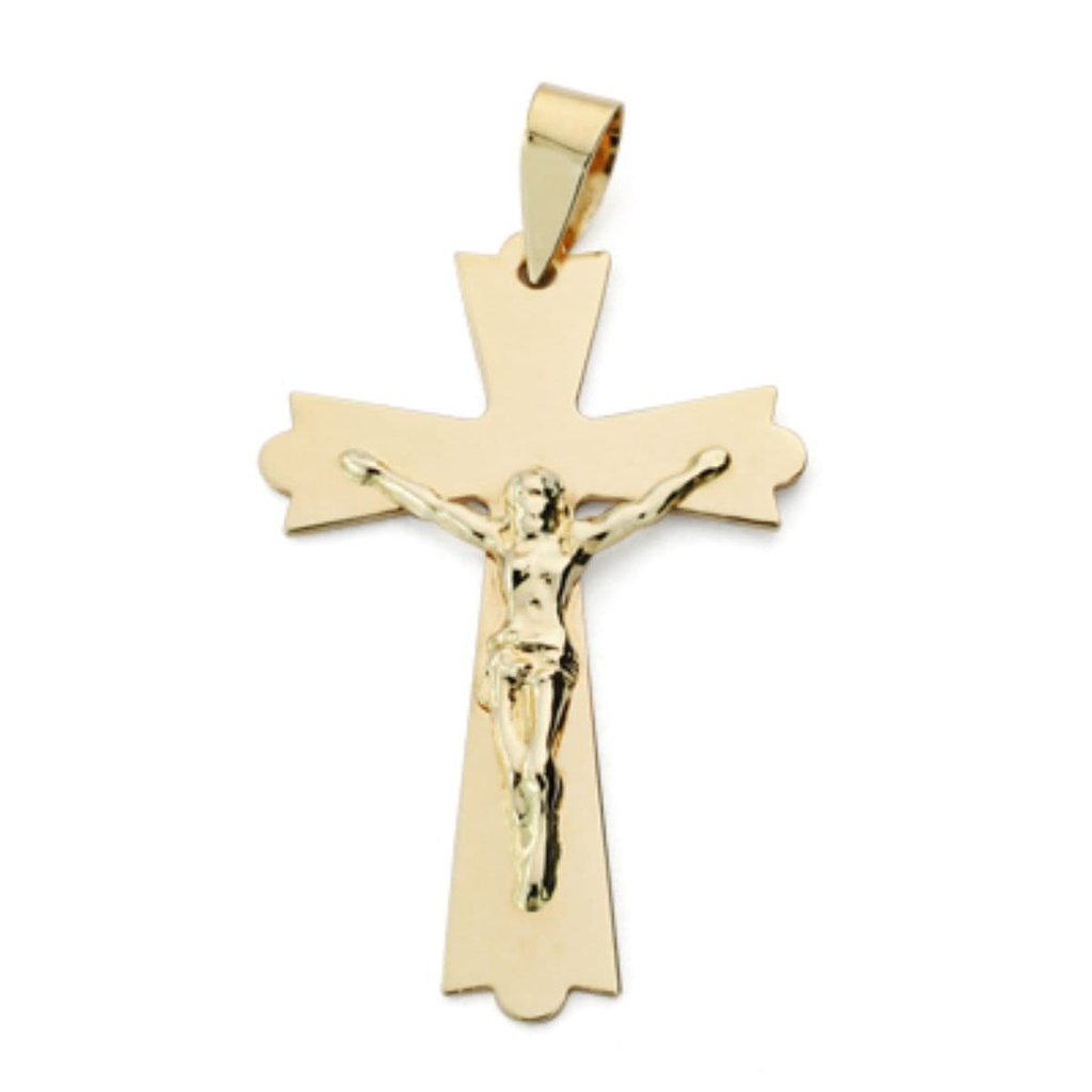 9K CRUZ CRISTO CHAPA 25X16 MM
