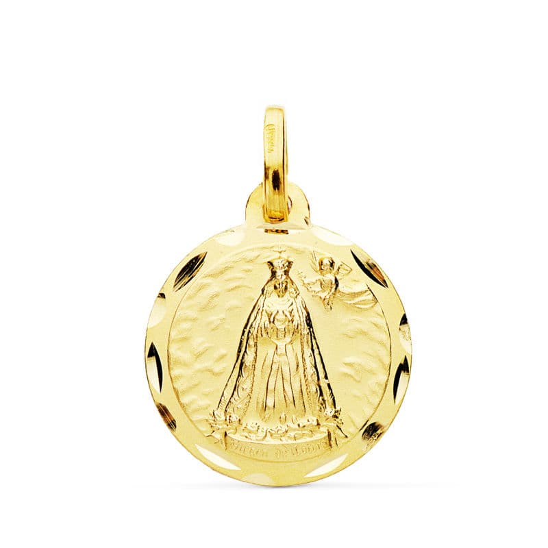 18K MEDALLA VIRGEN DE COTOCA 18 MM