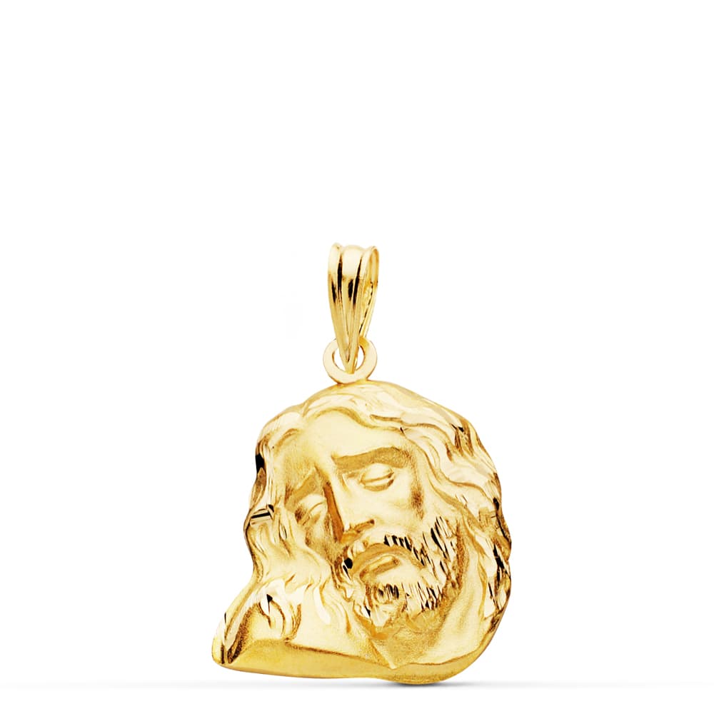 18K CABEZA DE CRISTO 20X16 MM