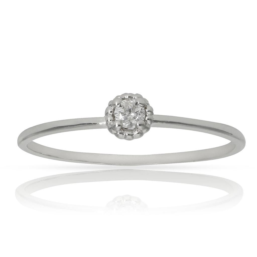 SORTIJA ORO BLANCO 18KL DIAMANTE