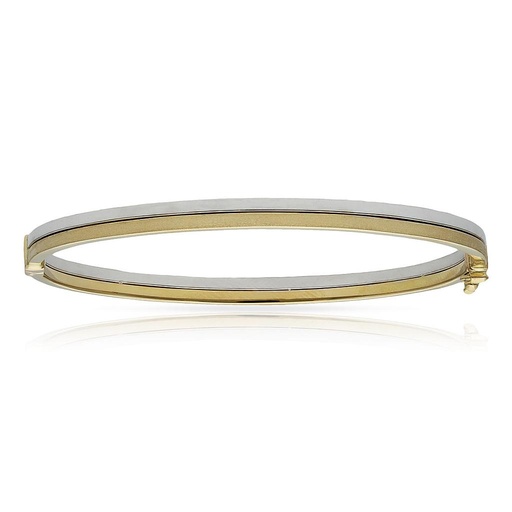 [PU974] Brazalete oro 18 kt bicolor