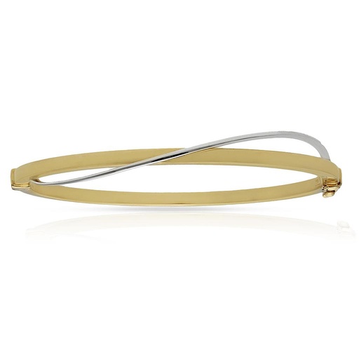 [PU1325] Brazalete oro 18 kt bicolor