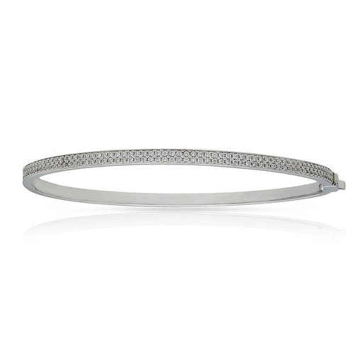 [PU1013] Brazalete oro 18 kt circonitas