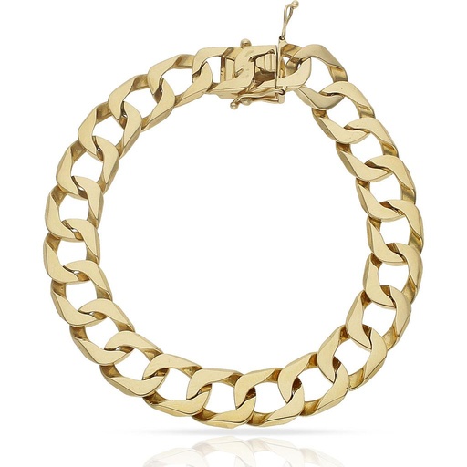 [PU632] Pulsera oro 18 kt fundida - 12mm