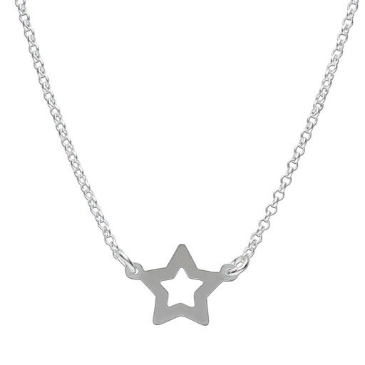 [AG368] GARGANTILLA PLATA 925MM