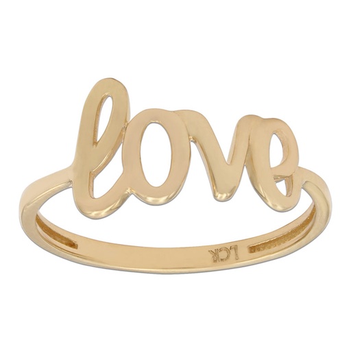 [S969] SORTIJA ORO 18KL LOVE
