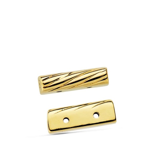 [P0216] 18K FORNITURA SEPARADOR COLLAR. PRECIO UND