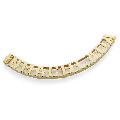 [P0528-10] 18K COLGANTE NOMBRE PERSONALIZADO 10 LETRAS