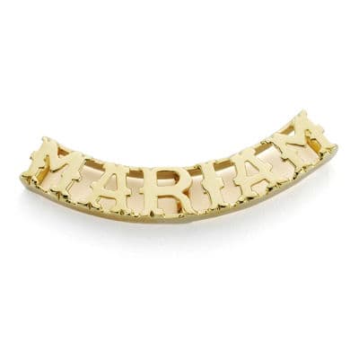 [P0528-6] COGANTE NOMBRE PERSONALIZADO 6 LETRAS.