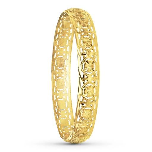[P07000023] 18K PULSERA ARO MORUNOS. 10 MM