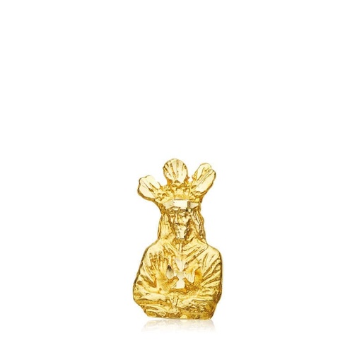 [P07000068] 18K CRISTO CAUTIVO SILUETA 13X7 MM