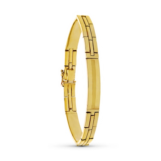 [P07000569] 18K PULSERA ORO AMARILLO CABALLERO PANTER