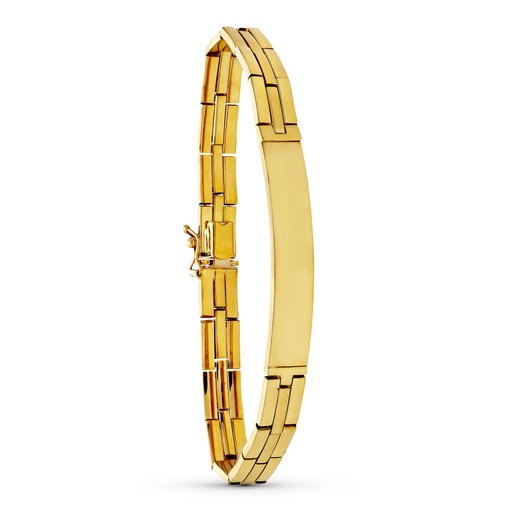 [P07000571] 18K ESCLAVA ORO AMARILLO PANTHER CABALLERO