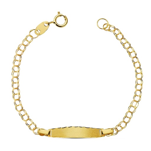 [P09000059] 18K ESCLAVA ORO AMARILLO HUNGARA 11 CM