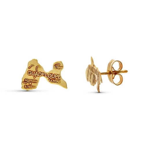 [P15384] 18K PENDIENTES ORO BLANCO CIRCONITAS 48X23 MM