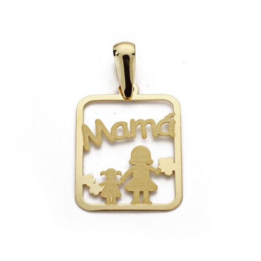 [P16571] 18K COLGANTE ORO AMARILLO  MAMA 