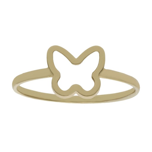 [S1372] SORTIJA ORO 18KL MARIPOSA