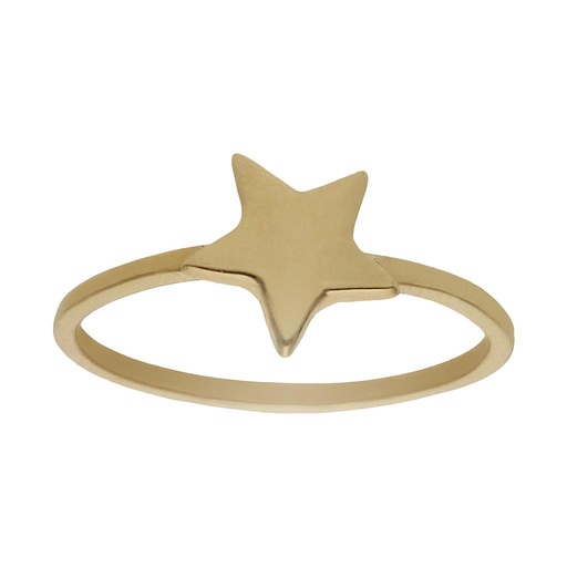 [S1034] SORTIJA ORO 18KL ESTRELLA