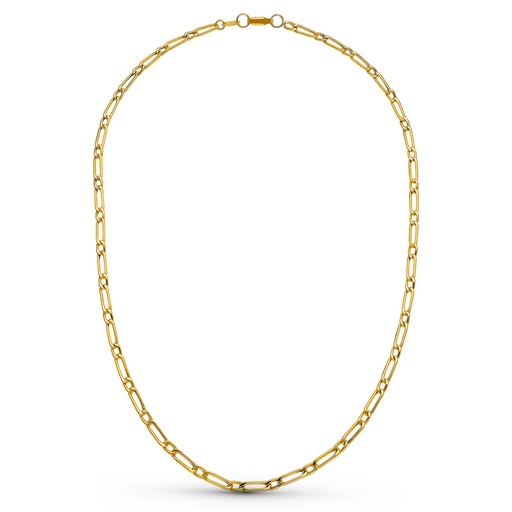 [P20000250] 18K CADENA ORO AMARILLO CARTIER HUECA 50 CM 3 MM
