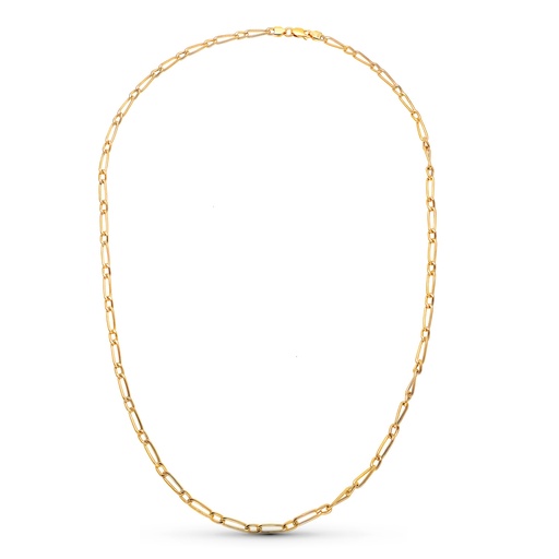 [P20000251] 18K CADENA ORO AMARILLO CARTIER HUECA 50 CM 3 MM