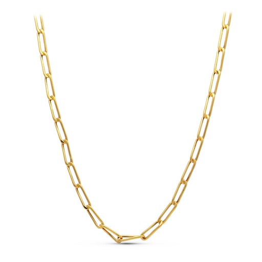 [P20001650] 18K CADENA BILBAO 50 CM 4 MM
