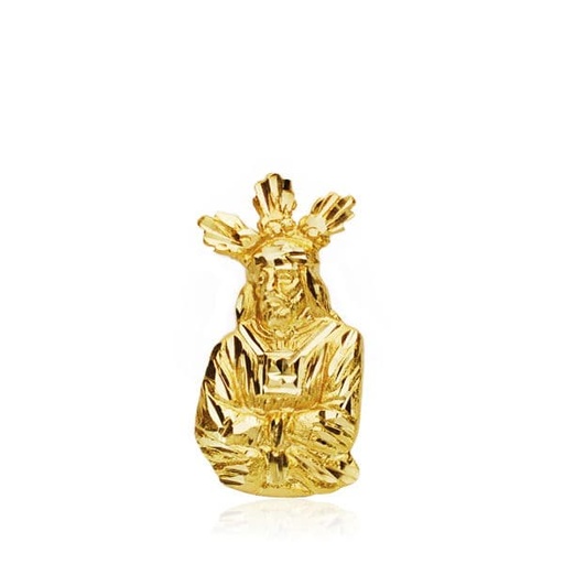 [P24000024] 18K CRISTO CAUTIVO SILUETA 19X9 MM