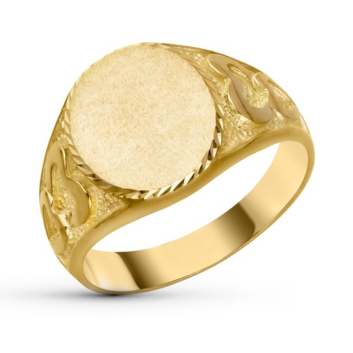 [P24000792] 18K SELLO ORO AMARILLO CABALLERO