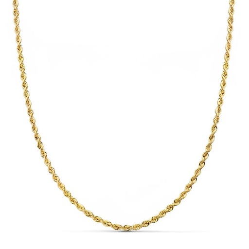 [P24001760] 18K CORDON SALOMONICO ORO AMARILLO 60CM LIGERO 2 MM