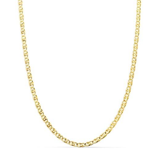 [P24004645] 18K CADENA ORO AMARILLO ANCLA HUECA LARGO 45CM ANCHO 2 MM