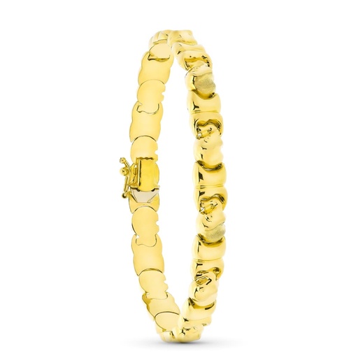 [P26000384] 18K PULSERA ORO AMARILLO